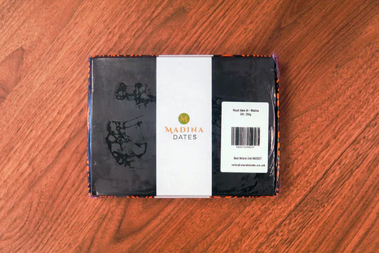 Madina Dates Royal Ajwa 250g – Premium Al Madina Ajwa Dates Gift Box