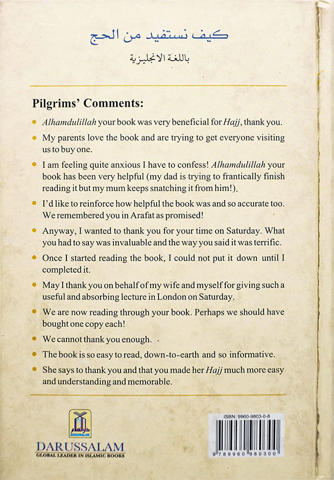 Getting the Best out of Al-Hajj (Pilgrimage)