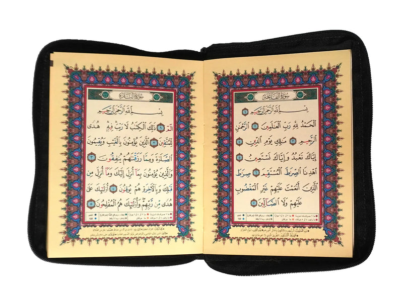 Al-Qur’an Al-Karim – Zip Qur’an (Uthmani Script, Colour-Coded Tajweed)- 14X10