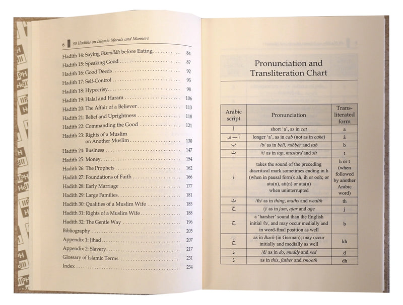 30 Hadiths On Islamic Morals And Manners