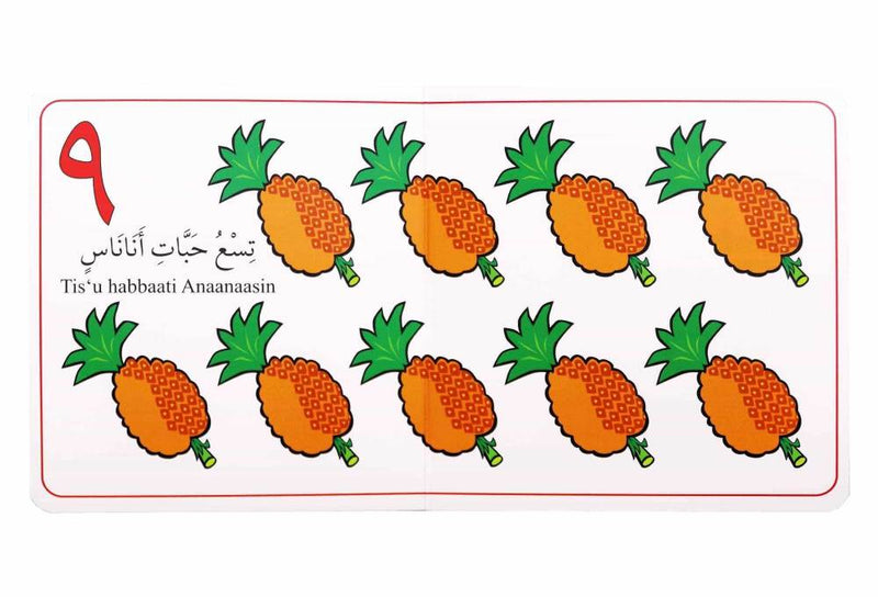 My Arabic Number Book - English