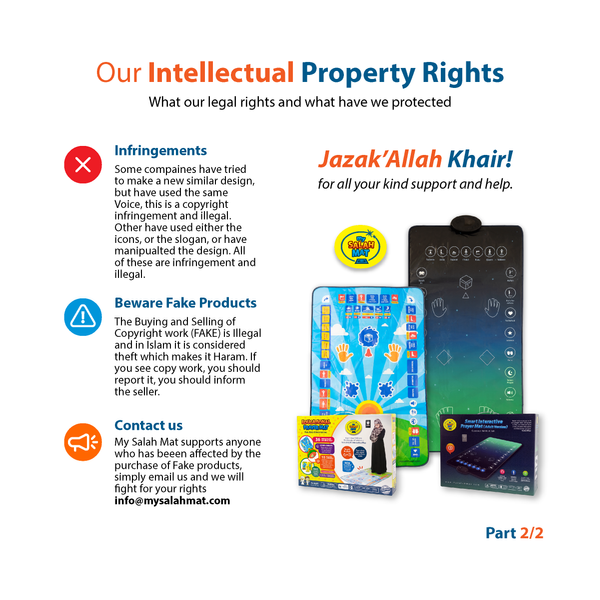 Smart Interactive Adult Prayer Mat | Adult & Revert Version | Ramadan