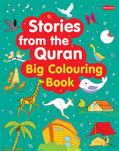 Stories from the Quran Big Colouring Book (4 Colour) by Saniyasnain Khan