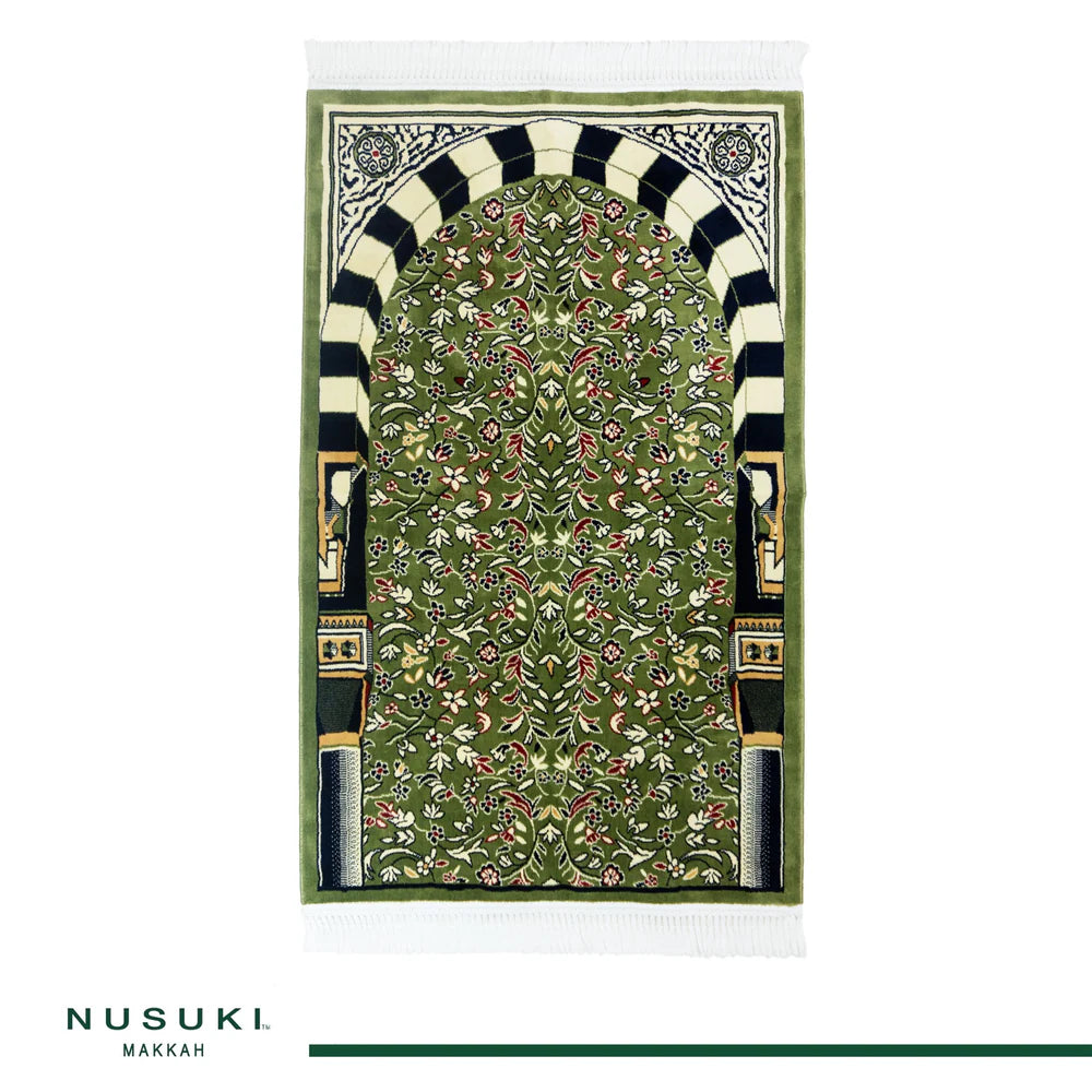 Al-Rawdha Al-Sharifa Prayer Mat (Rug for Namaz).