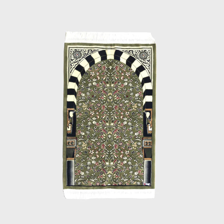Al-Rawdha Al-Sharifa Prayer Mat (Rug for Namaz).