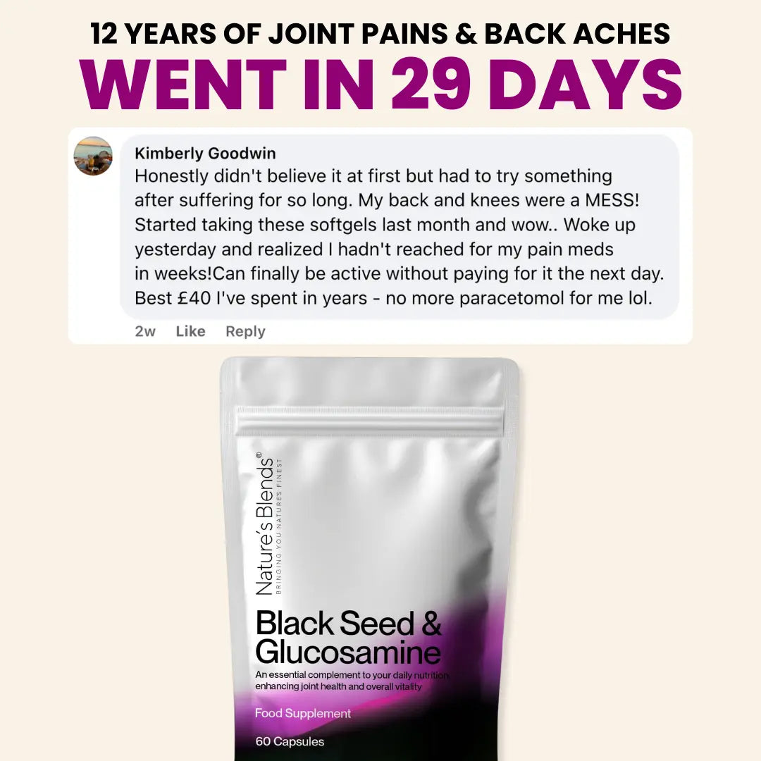 Black Seed Oil & Natural Glucosamine Capsules