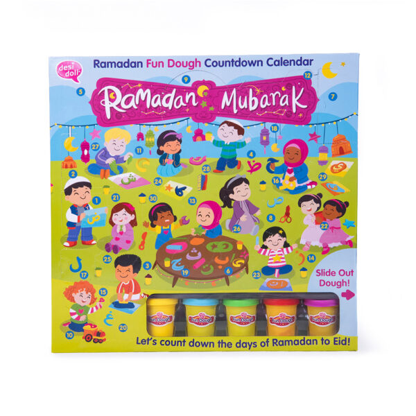 Fun Dough Ramadan Countdown Calendar
