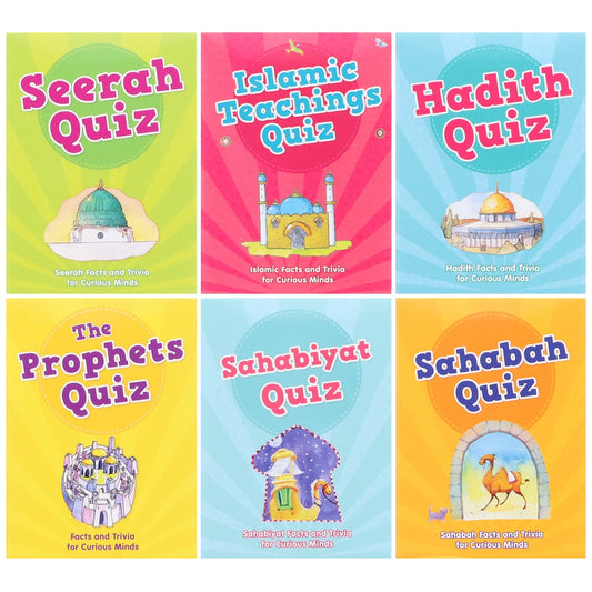 My First Quran Quiz Collection (6 Pack Set) Red
