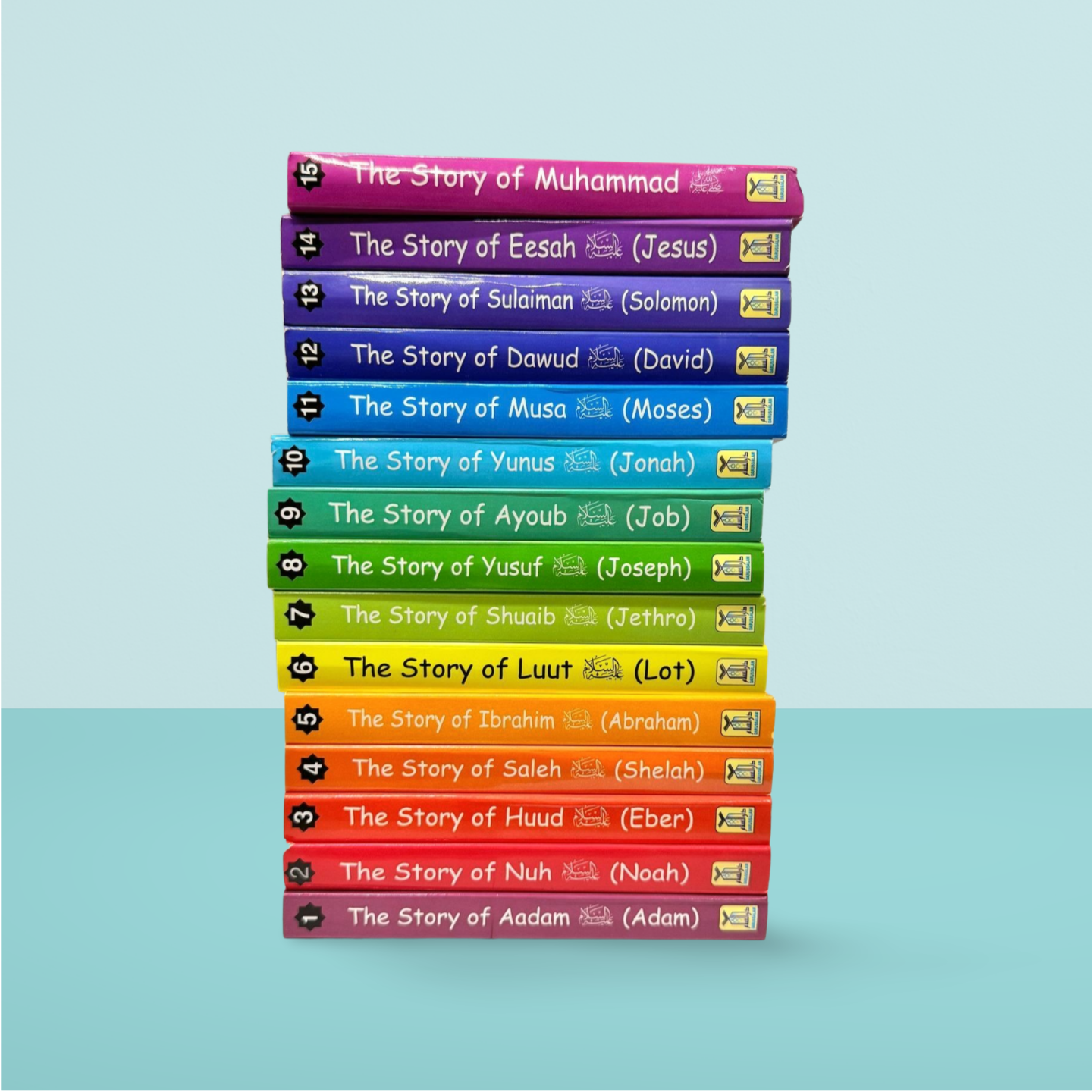 Prophets Sent By Allah- 15 Stories of Prophets- Muslim Kids Story Books