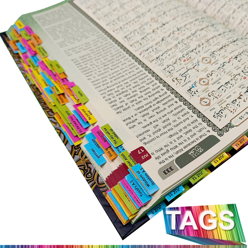 Maqdis Quran with Tags-Black