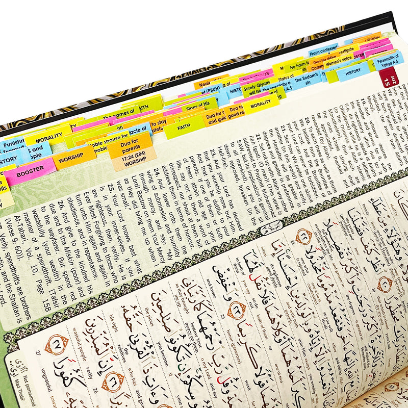 Maqdis Quran with Tags-Black