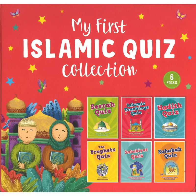 My First Quran Quiz Collection (6 Pack Set) Red