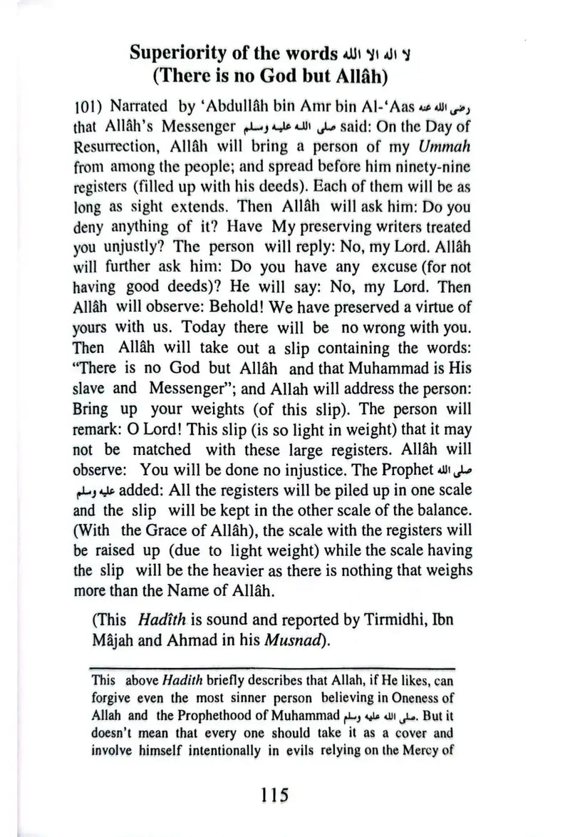 110 Ahadith Qudsi - English