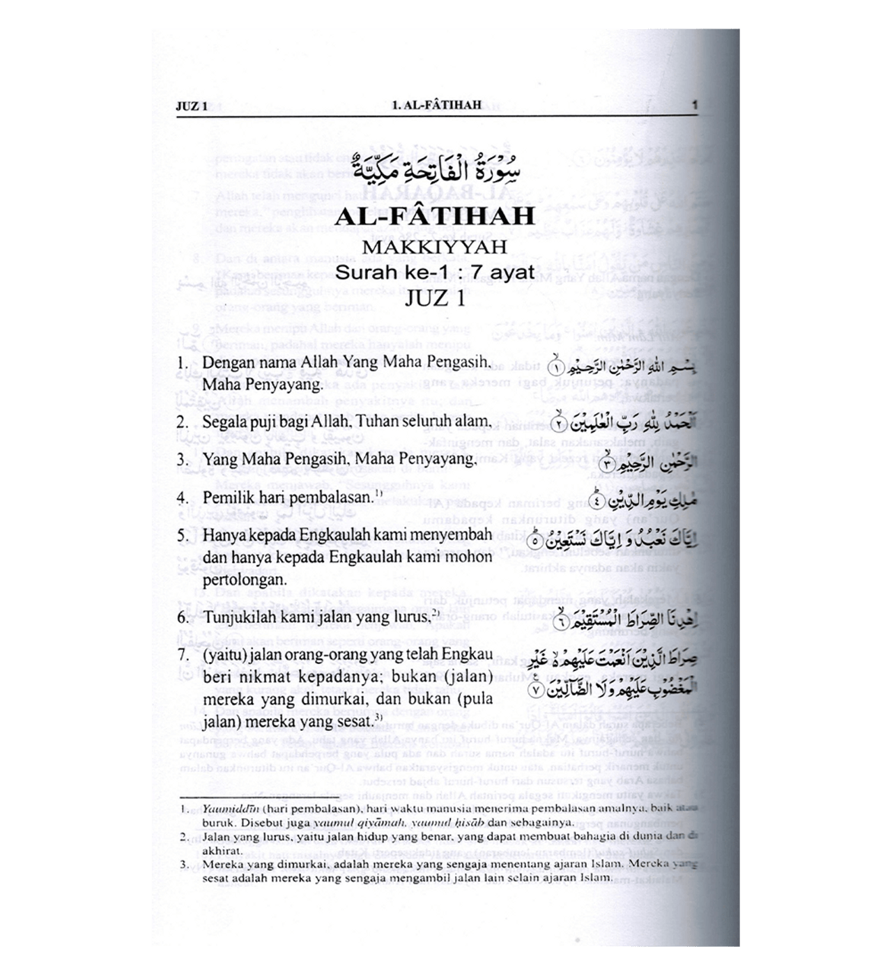 Noble Quran in Indonesian Language- Al Quran Mulia Berbahasa Indonesia