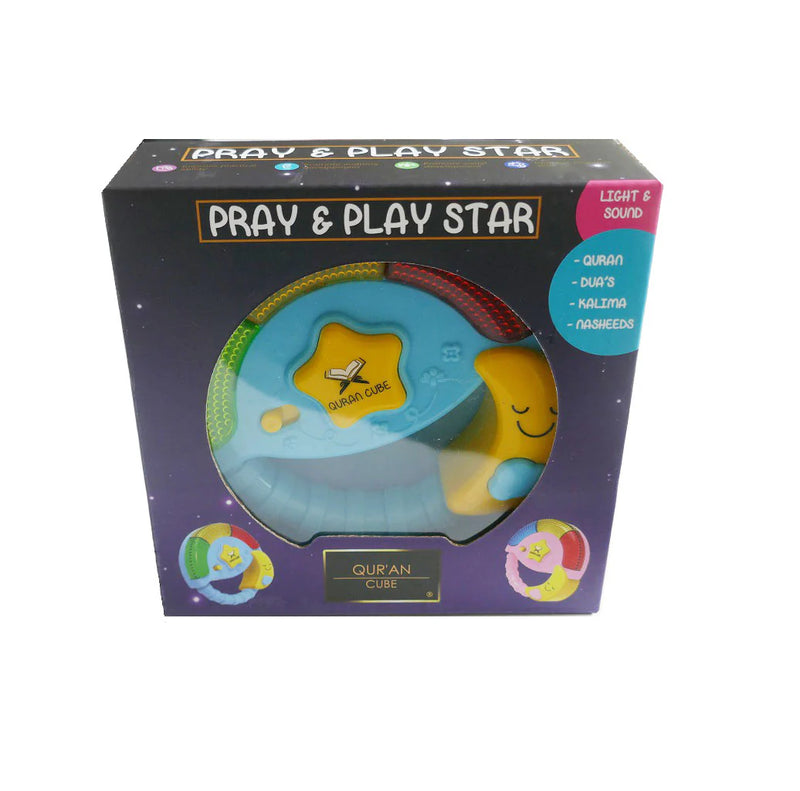 Pray & Play Star Toy – Interactive Islamic Lights & Sounds Toy | Quran, Duas & Nasheeds for Kids UK