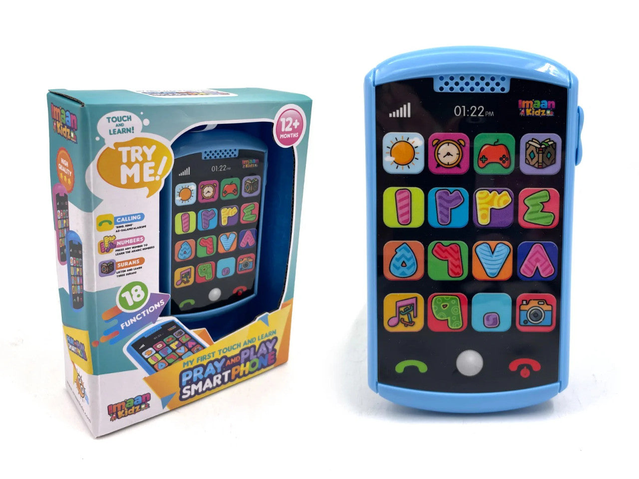 Pray and Play Smartphone Blue