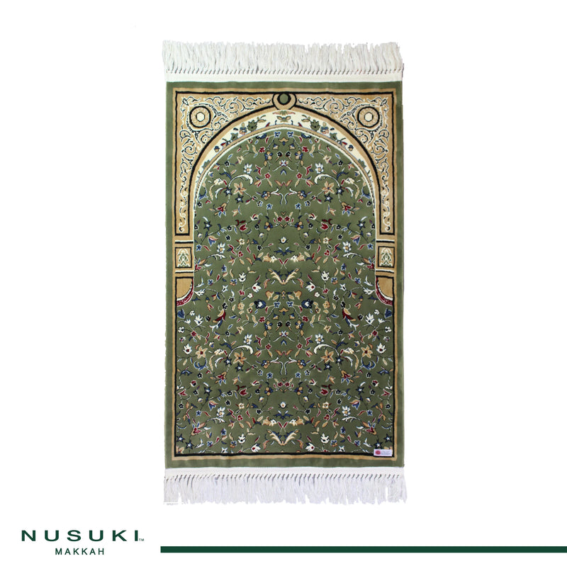Rawdat Nusuki Prayer Mat-Janamaz With Handbag