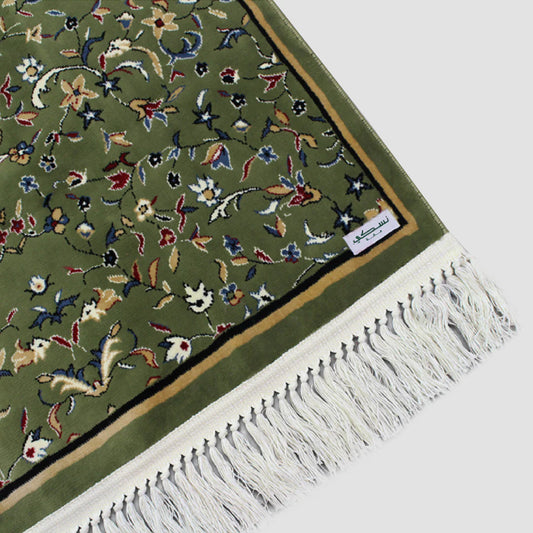Rawdat Nusuki Prayer Mat-Janamaz With Handbag