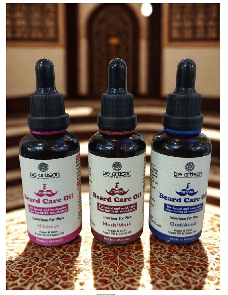 Beard Oil – Oud & Argan (50ml) (For Hair/ Bread)