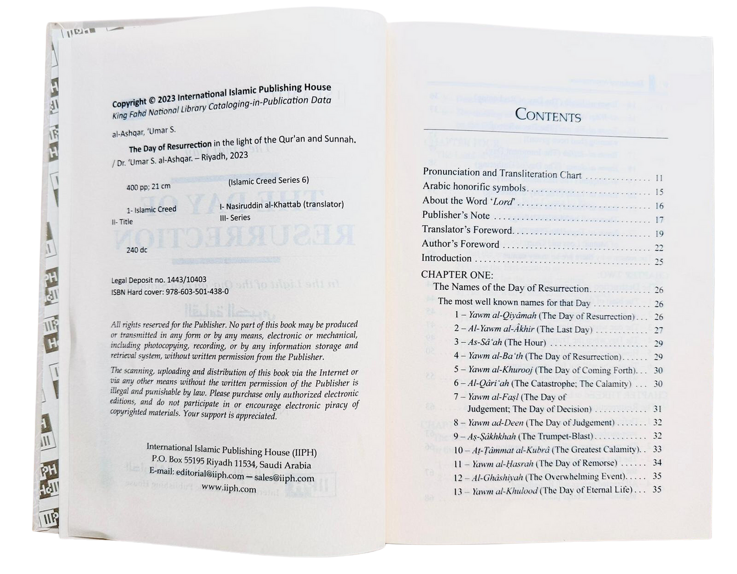 Day of Resurrection Islamic Creed Series Vol. 6
