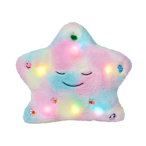 My Dua’ Pillow™ – Candyfloss Special Edition | Islamic Bedtime Pillow with Light & Sound