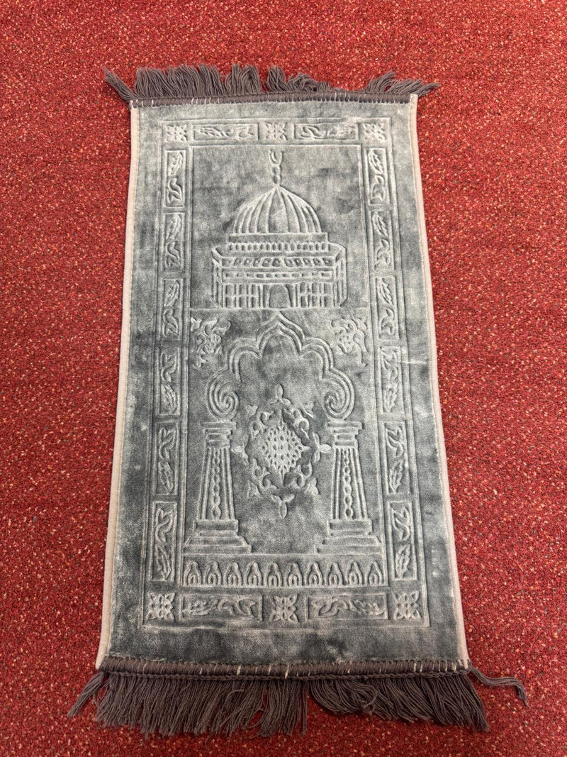 Kids Velvet Prayer Mat 64 × 35 cm