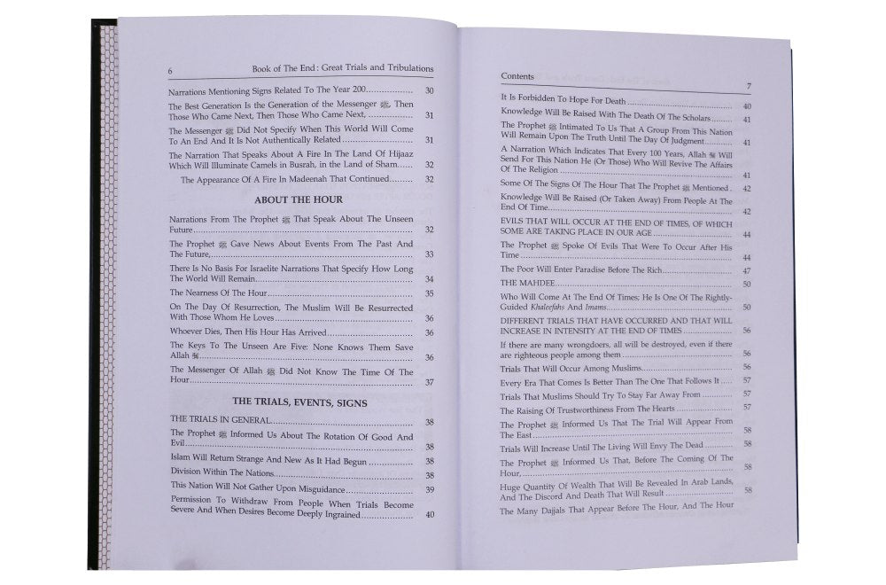 Book of End - Hard Cover - 14x21 - English