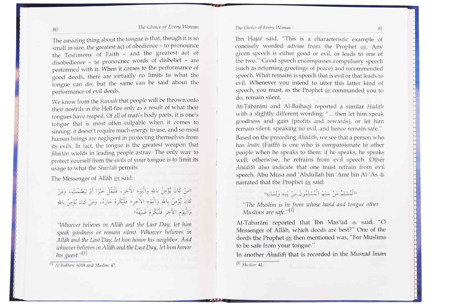 The Choice of Every Woman - English