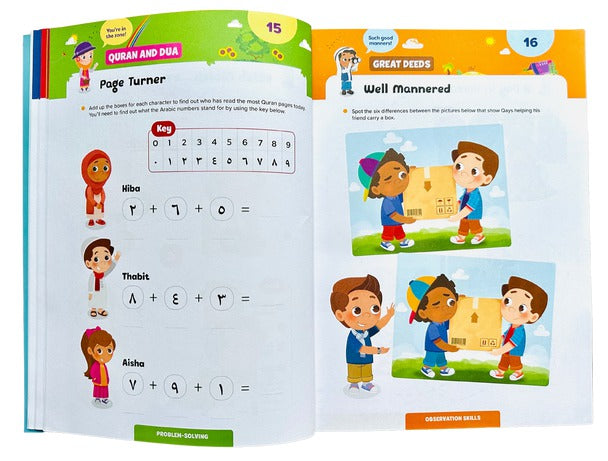 Ramadan Activity Book (Big Kids) | Fun & Educational Islamic Activities