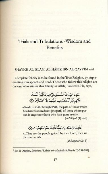 Trials and Tribulations by Imam ibn Qayyim al-Jawzyyah.