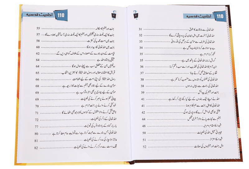 110 Ahadith Qudsi - Urdu