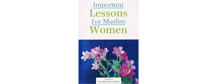 Important Lessons for Muslim Women book cover image
