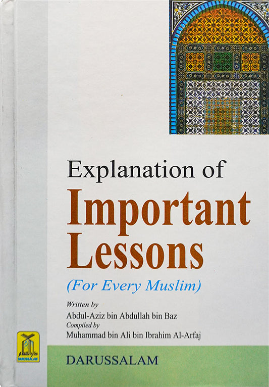 Explanation of Important Lessons