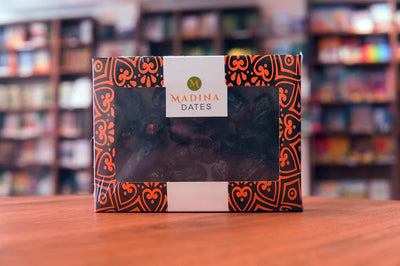 Madina Dates Royal Ajwa 250g – Premium Al Madina Ajwa Dates Gift Box