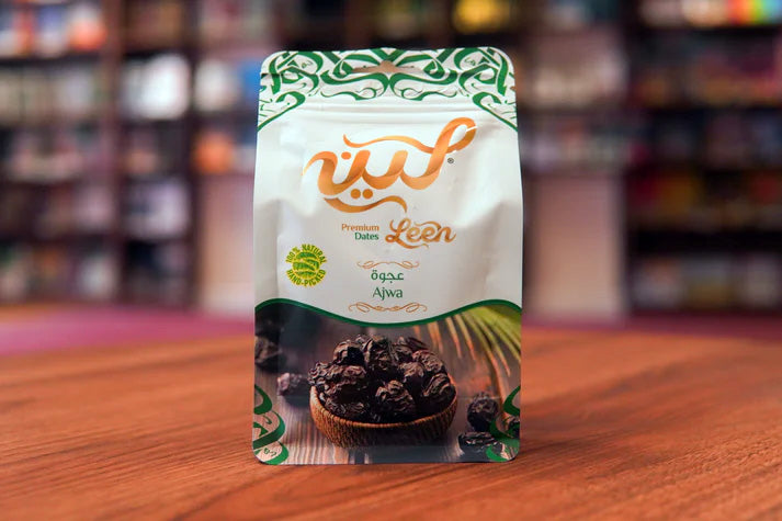 Leen Premium Ajwa Dates 110g – Authentic Madinah Ajwa Dates | Natural & Hand-Picked