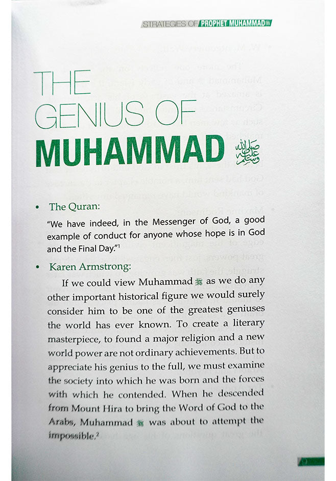 Strategies of Prophet Muhammad (SAW)