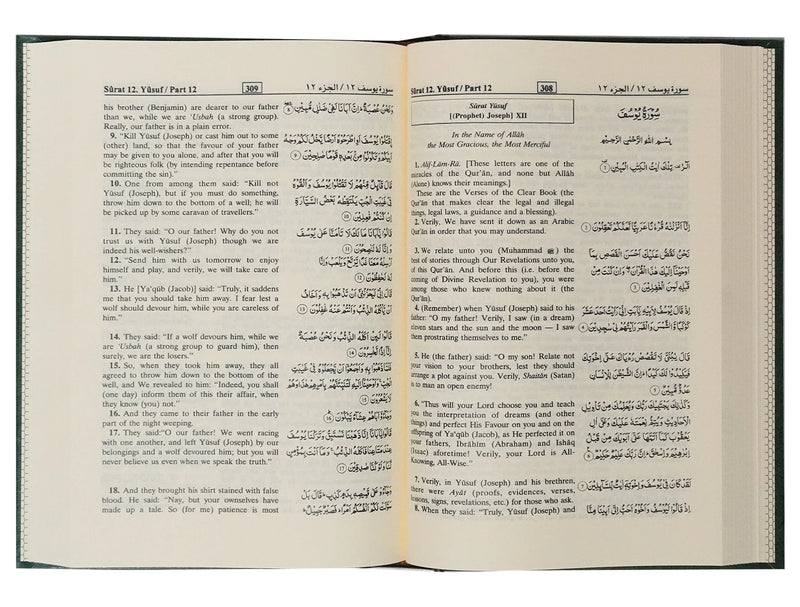 Interpretation of the Meanings of Noble Quran in English (with Pakistani script)- 14x21