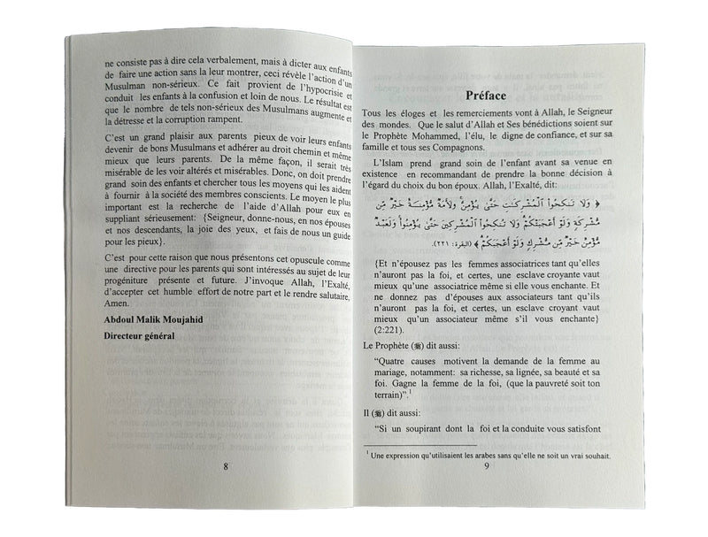 Directives Pour l'Éducation des Enfants (Guidelines for Raising Children - French) - Darussalam by Darussalam Research Center
