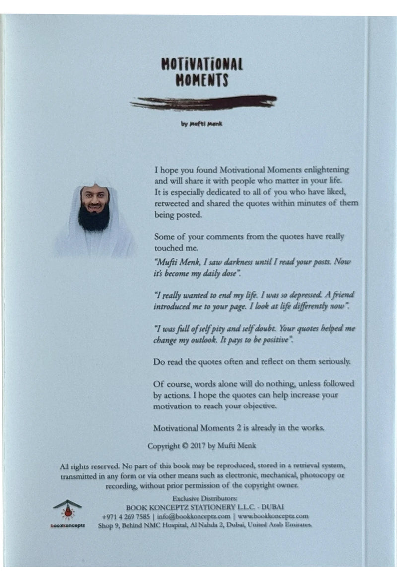 Motivational Moments 2 | Mufti Menk | 2 Sets