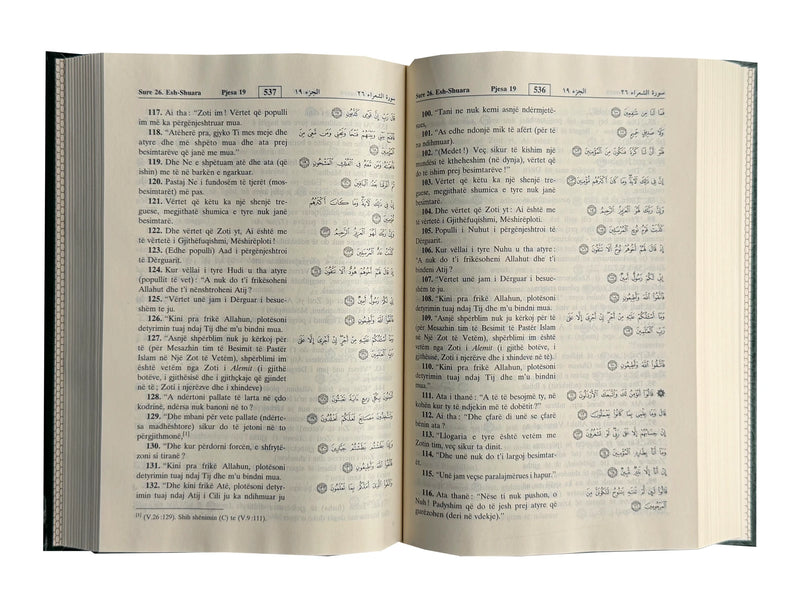 Noble Quran Al-Kareem - Albanian Translation