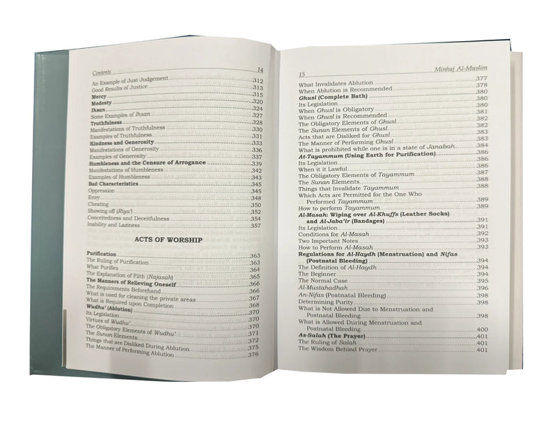 Minhaj al Muslim 2 Volume Set - English