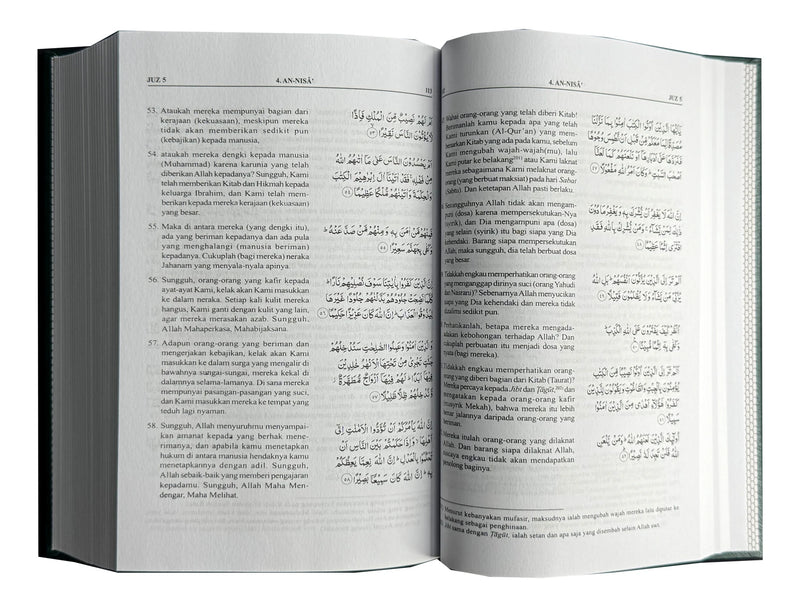 Noble Quran in Indonesian Language- Al Quran Mulia Berbahasa Indonesia