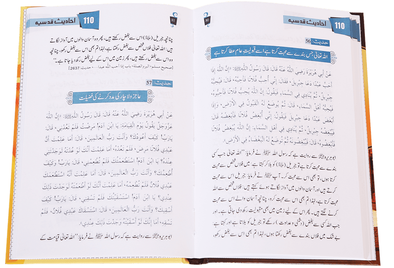 110 Ahadith Qudsi - Urdu