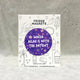 Allah is With the Patient | Fridge Magnet
