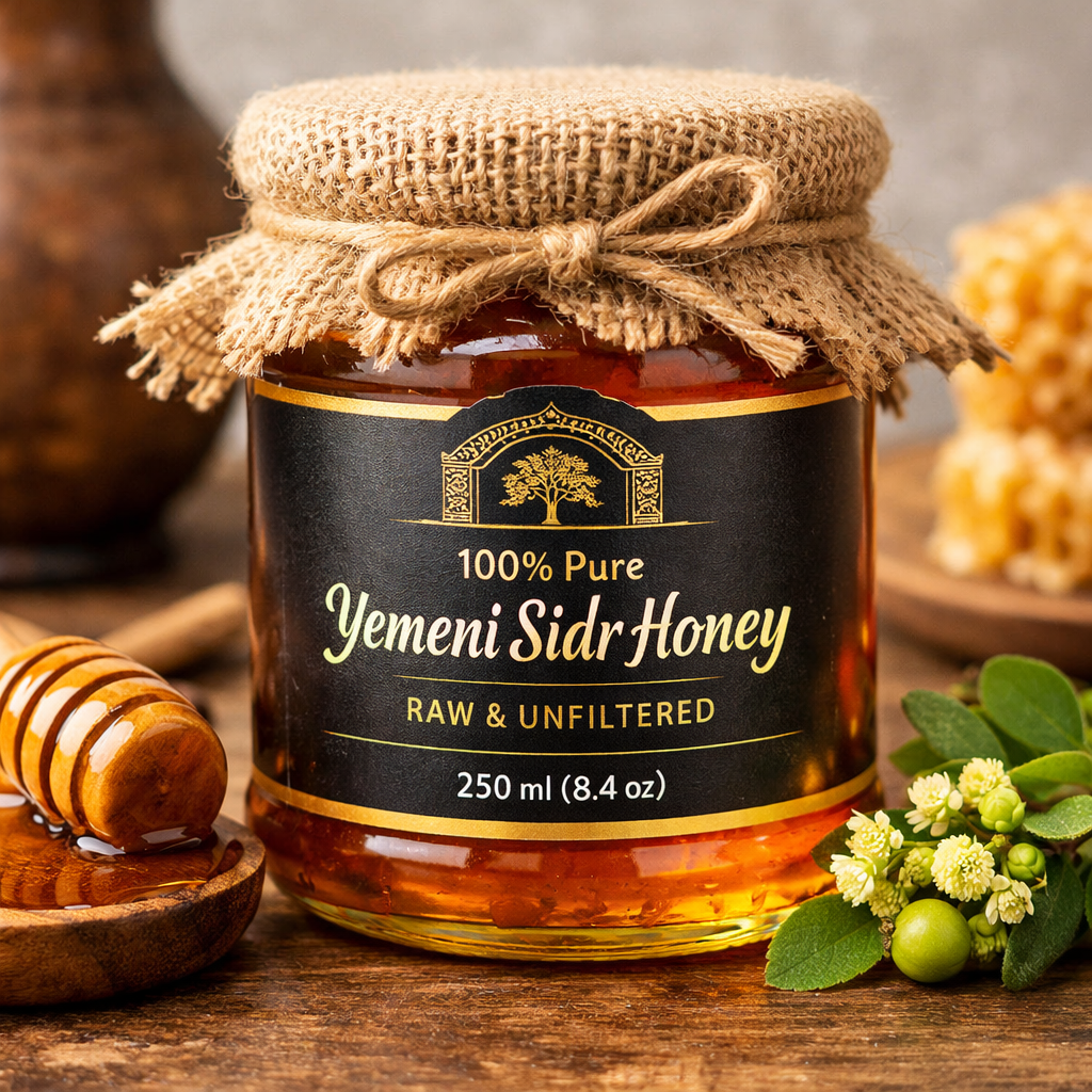 Sidr Honey -100% Pure Yemeni– Raw & Unfiltered (250g)