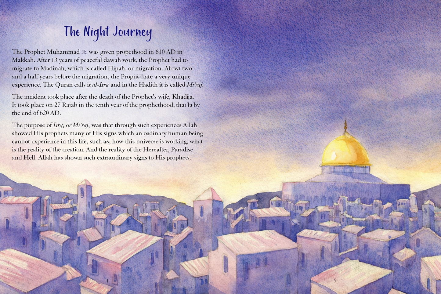 My Illustrated Prophet Muhammad Stories – Hardback Kids Seerah & Islamic Stories