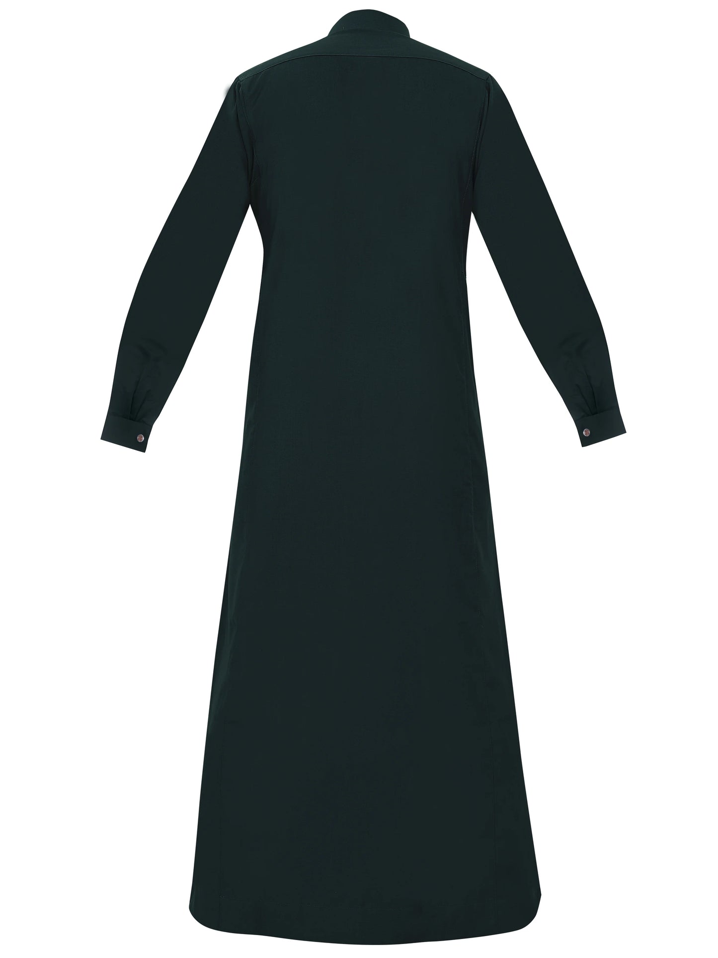 Cufflink Thobe – Premium Traditional Arabian Thawb (Military Green)