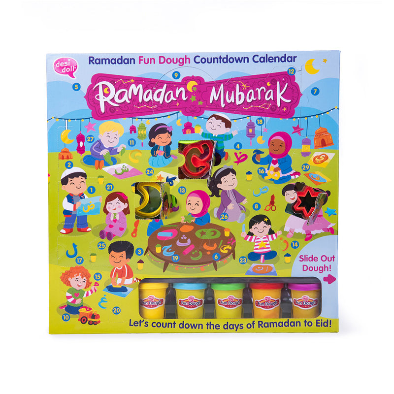 Fun Dough Ramadan Countdown Calendar