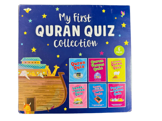 My First Quran Quiz Collection (6 Pack Set) Blue