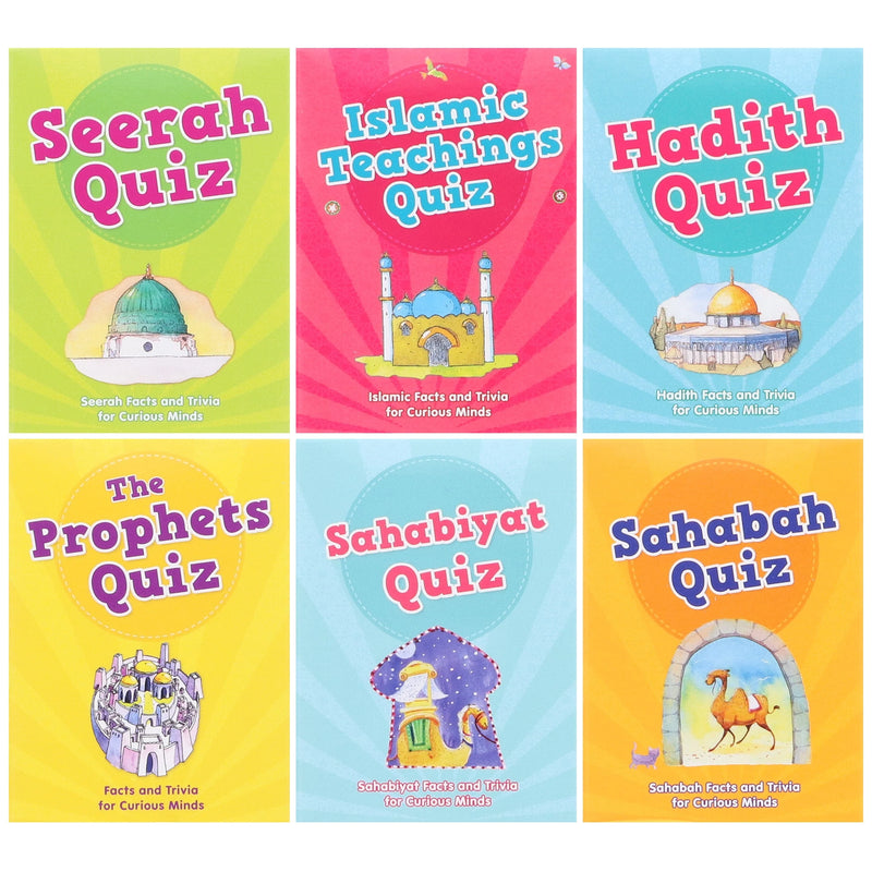 My First Quran Quiz Collection (6 Pack Set) Red
